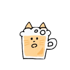 [LINEスタンプ] ようじをつたえるねこ