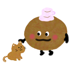 [LINEスタンプ] ビンスケ