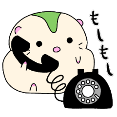 [LINEスタンプ] はむちゃもちのベポ