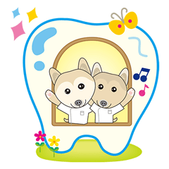 [LINEスタンプ] はみがきシバチャン