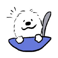 [LINEスタンプ] ふわっとアイスくん