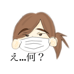 [LINEスタンプ] 今日の宮岡