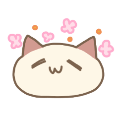 [LINEスタンプ] もちにゃんころ