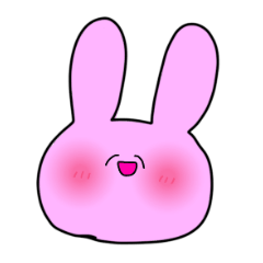 [LINEスタンプ] 4年間あたためたうさぎ