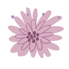 [LINEスタンプ] 花々印カスタムの画像（メイン）