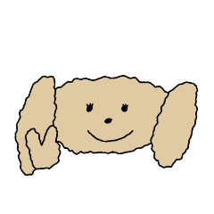 [LINEスタンプ] 無口なトイプードル2
