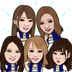 [LINEスタンプ] sherbetスタンプ！