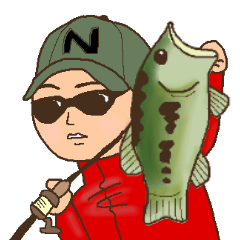 [LINEスタンプ] バス釣りスタンププロ