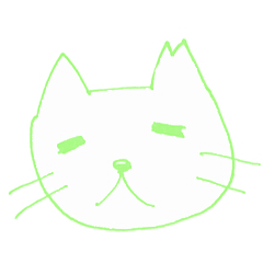 [LINEスタンプ] 保護猫応援！けだるい猫