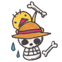 [LINEスタンプ] たさんとONE PIECE