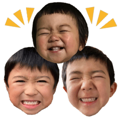 [LINEスタンプ] 近藤家Children