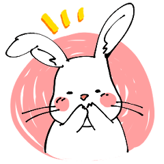 [LINEスタンプ] うさぎとゆかいな動物スタンプの画像（メイン）