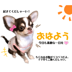 [LINEスタンプ] ちくわちゃん♡スタンプ