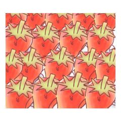 [LINEスタンプ] 使いにくいいちごたち