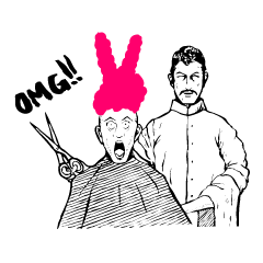 [LINEスタンプ] OMG！ オーマイゴッド