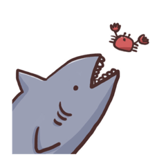 [LINEスタンプ] かににこにこ