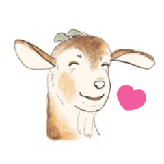 [LINEスタンプ] トカラヤギの沢田さん
