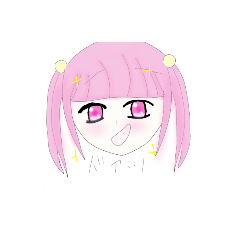 [LINEスタンプ] ついんてーるのほんわか女の子