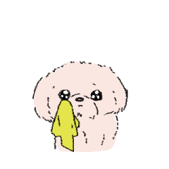 [LINEスタンプ] 白くてかわいい犬