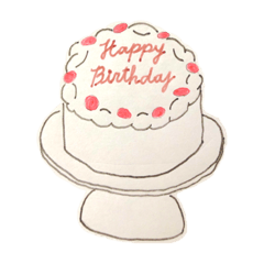 [LINEスタンプ] unicorn  HAPPY BIRTHDAY