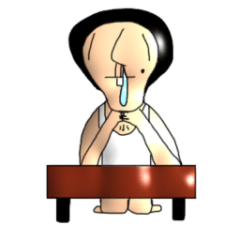 [LINEスタンプ] 大きなキモカワ男の定番用語スタンプ2