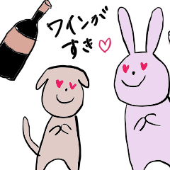 [LINEスタンプ] ワインラバーの日常