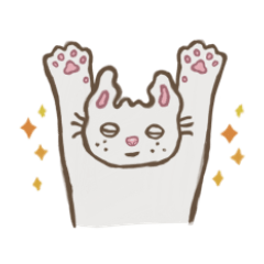 [LINEスタンプ] ねこすけ！