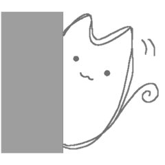 [LINEスタンプ] シンプルねこ にゃんも