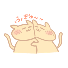 [LINEスタンプ] のぺのぺ猫