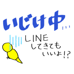 [LINEスタンプ] 第12弾☆かわいいセキセイインコ☆