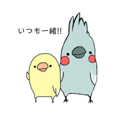 [LINEスタンプ] きいちゃん×こぺさんの日常。