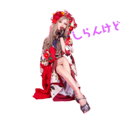 [LINEスタンプ] りーたんスタンプ2お着物編
