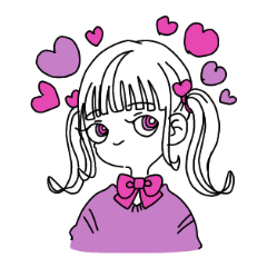 [LINEスタンプ] Candy  friends基本のスタンプ