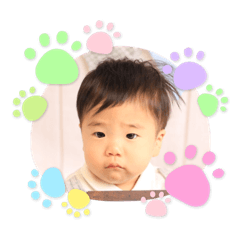 [LINEスタンプ] れおたーん1歳
