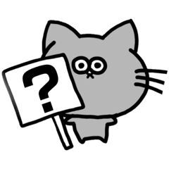 [LINEスタンプ] ねこ【看板】