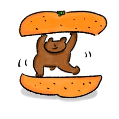 [LINEスタンプ] のんきくまの日常