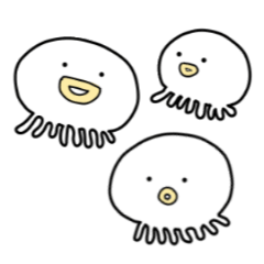 [LINEスタンプ] くらげじま