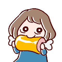 [LINEスタンプ] 自分で前髪切りました。