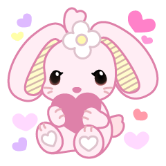 [LINEスタンプ] ゆめかわ☆うさぎ