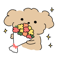 [LINEスタンプ] あたしトイプーのモコ