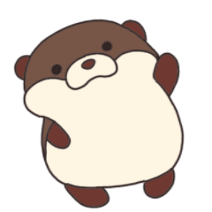 [LINEスタンプ] コツメカワウソの『おこめ』