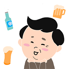 [LINEスタンプ] かわいいパパ