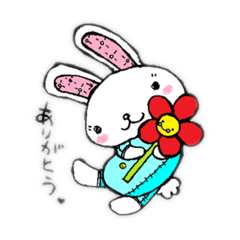 [LINEスタンプ] ☆うちゅうさぎちゃん☆