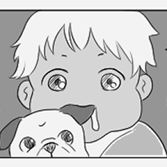 [LINEスタンプ] 赤ちゃんとぱぱ