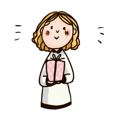 [LINEスタンプ] 日常1 (女の子)