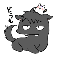 [LINEスタンプ] ル グリ ポーカー