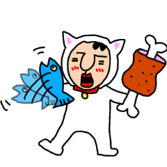 [LINEスタンプ] 欲にあふれたネコおばさん