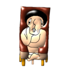 [LINEスタンプ] キモカワ男のシュールなスタンプ