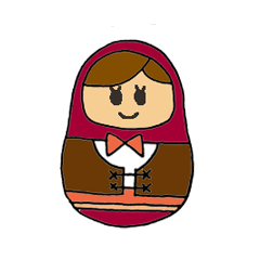 [LINEスタンプ] のんびりマトリョーシカ2