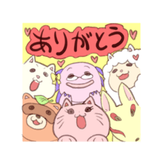 [LINEスタンプ] じっぽんのゆかいな仲間たち☆